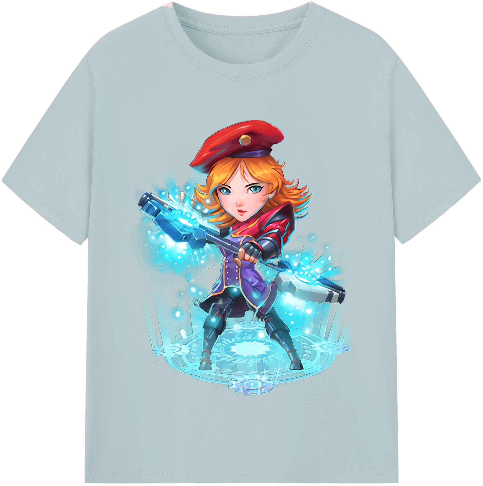 リーグ・オブ・レジェンド League of Legends LOL 綿100％半袖Tシャツ（フロントプリント）